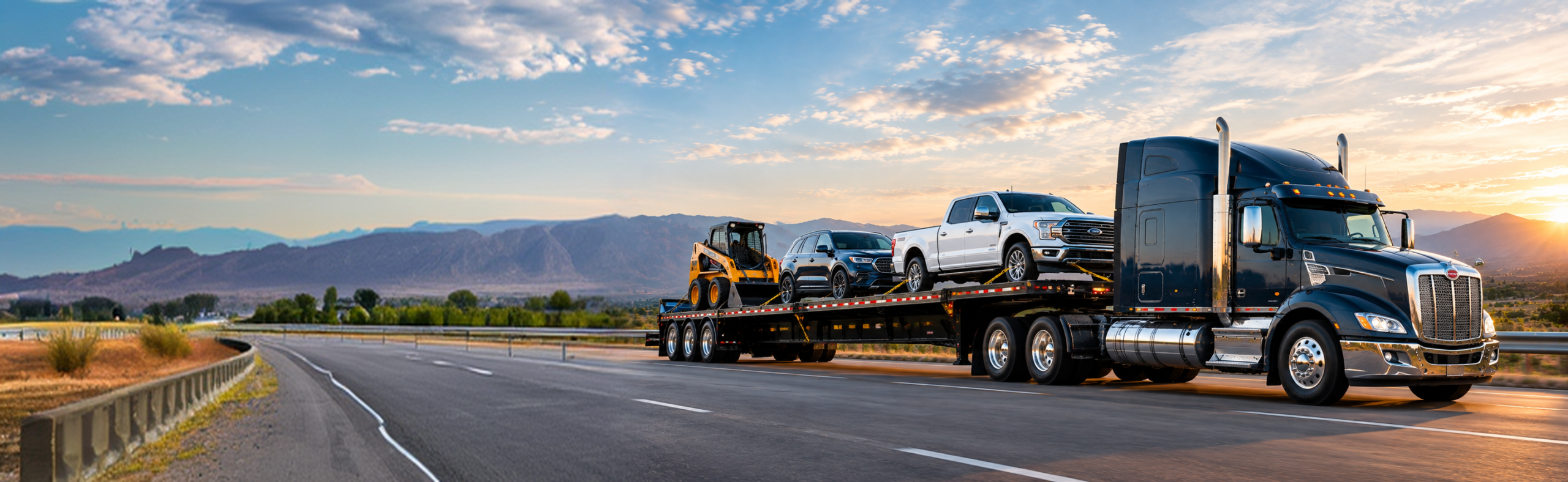 Axle Lane Vehicle Transport Carrier