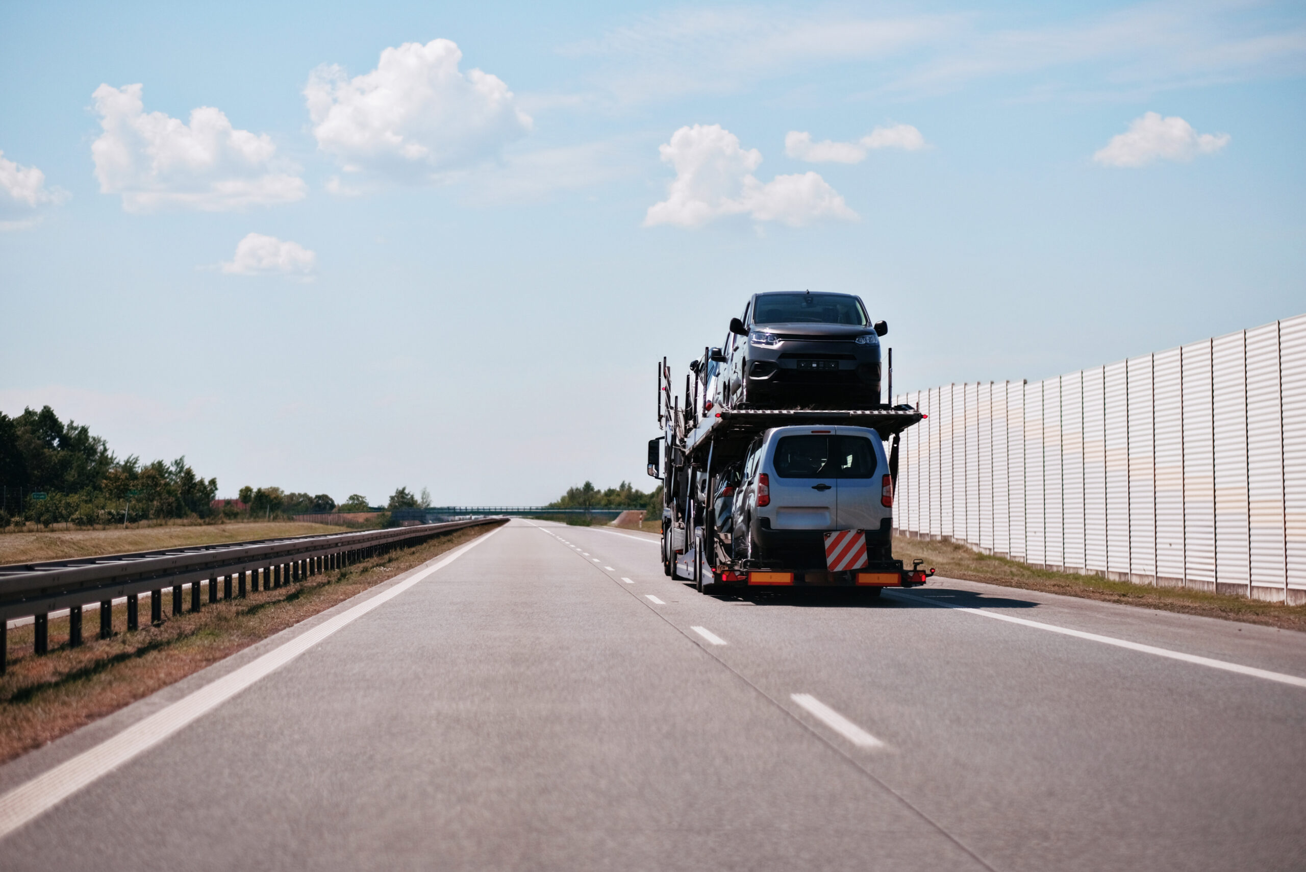 Axle Lane Vehicle Transport Carrier
