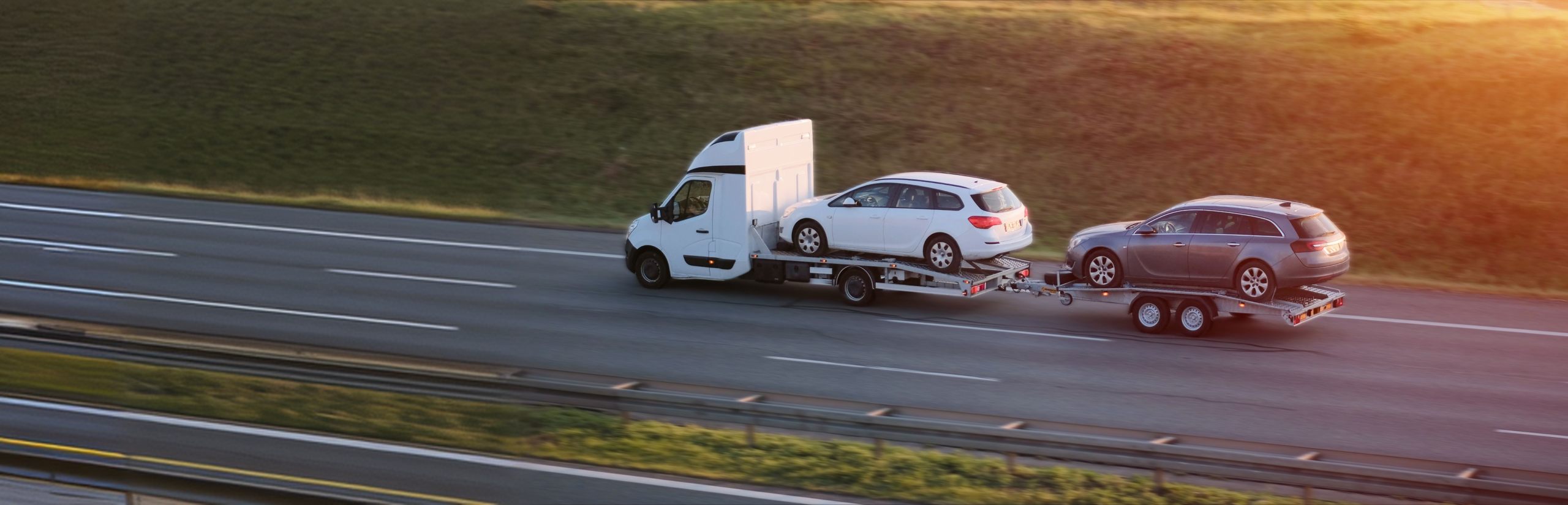 Axle Lane Vehicle Transport Carrier